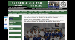 Desktop Screenshot of cleberjiujitsu.com